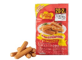 ไส้กรอกไก่หนังกรอบ ตรา ซูเปอร์เซฟ
