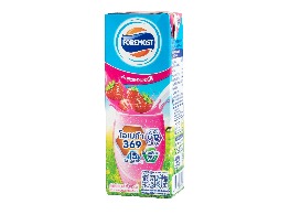 นมพร้อมดื่ม รสสตอเบอรี่ ตรา โฟร์โมสต์